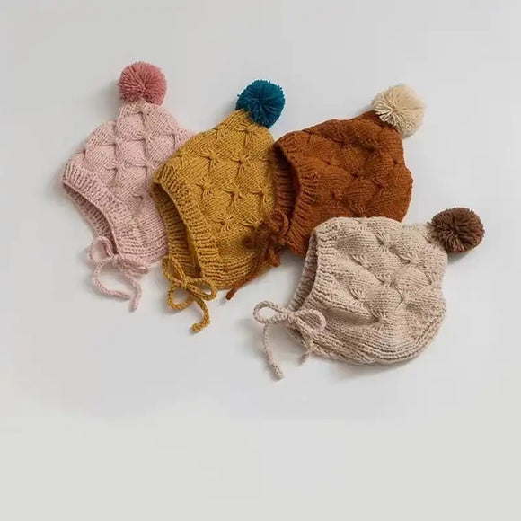 Toddler Knit Bonnet Hat
