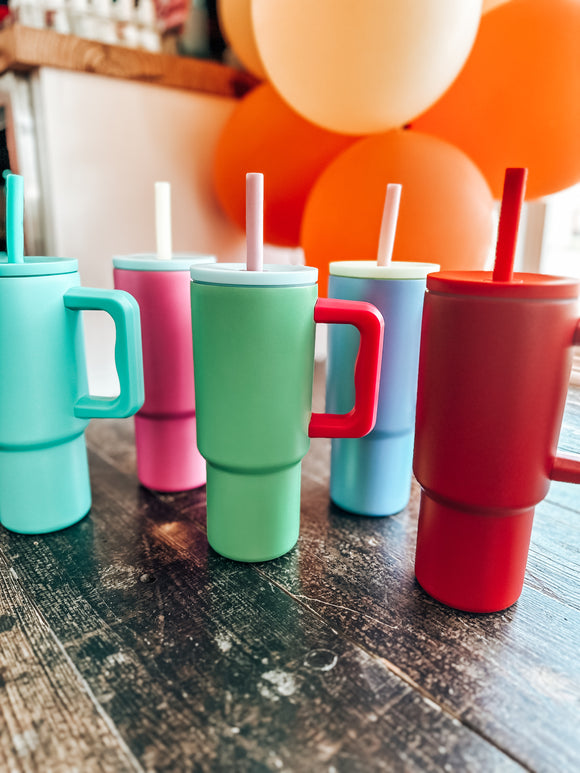 Summer Tumblers 24oz with Handle
