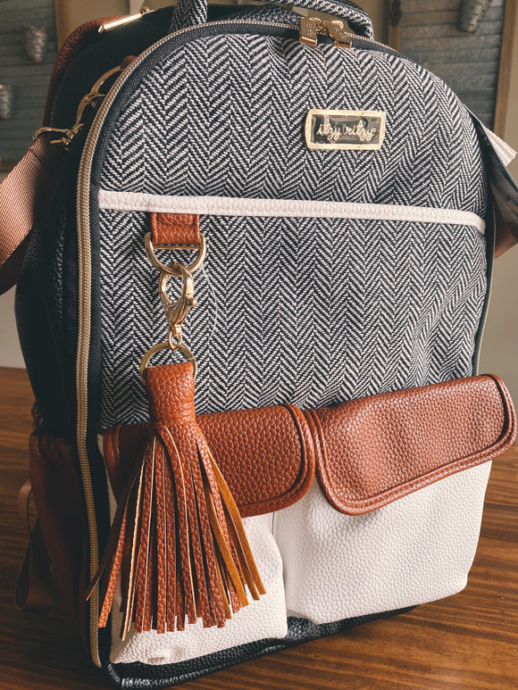Coffee + Cream Boss Backpack Diaper Bag by Itzy Ritzy