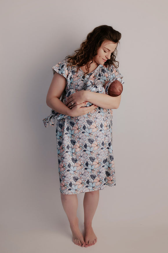 Mama Maternity Gown || bloom floral
