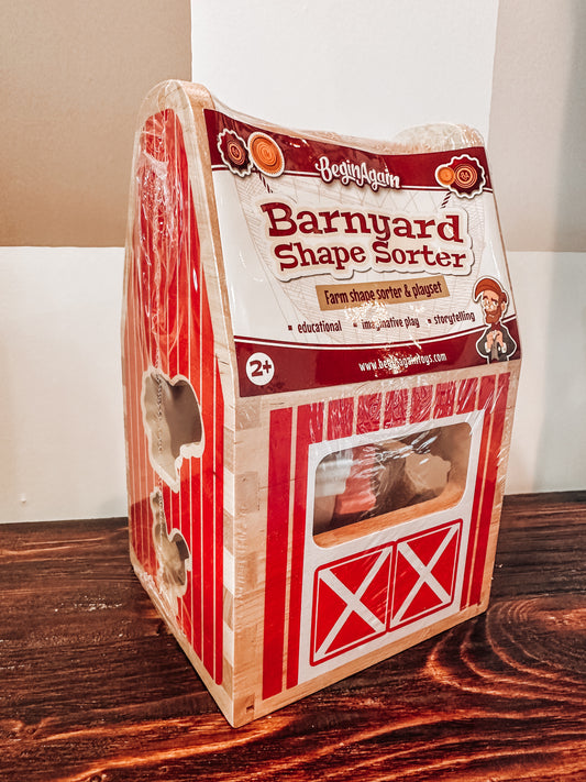 Barnyard Shape Sorter