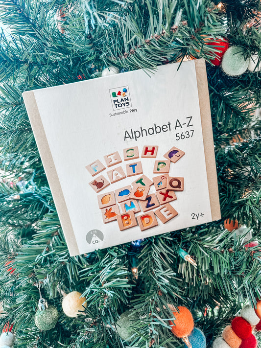 Plan Toys Alphabet Blocks