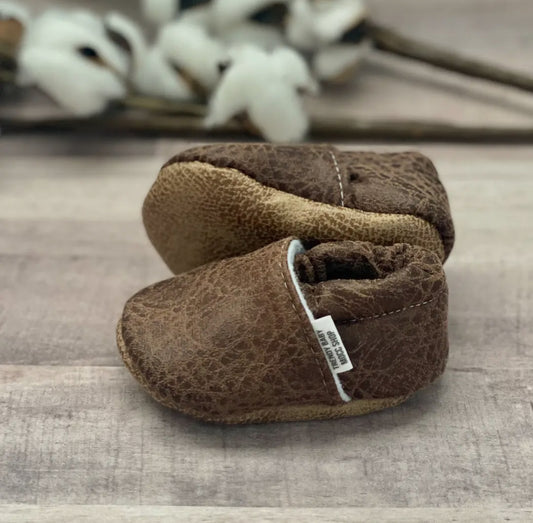 Trendy Baby Chocolate Suede Moccs