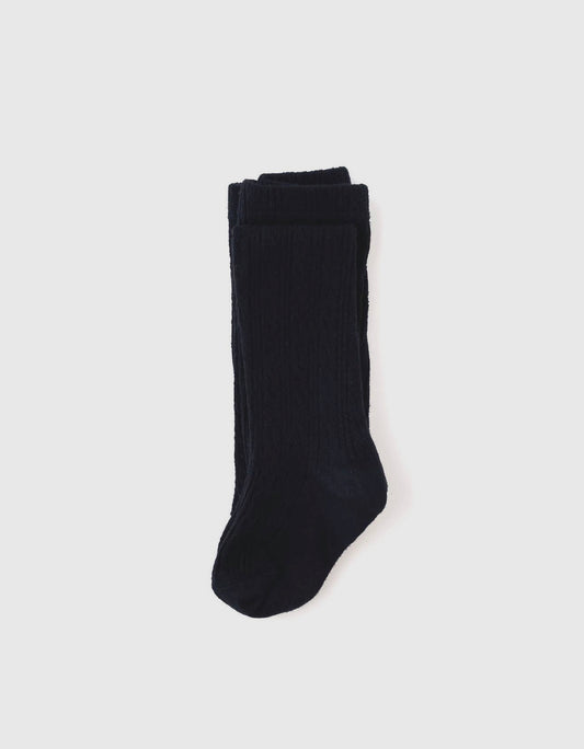 Little Stocking FOOTED Tights - black