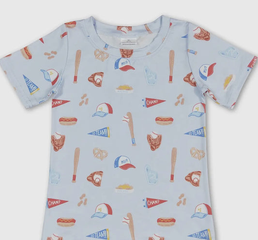 Favorite Past Time Baseball Tee