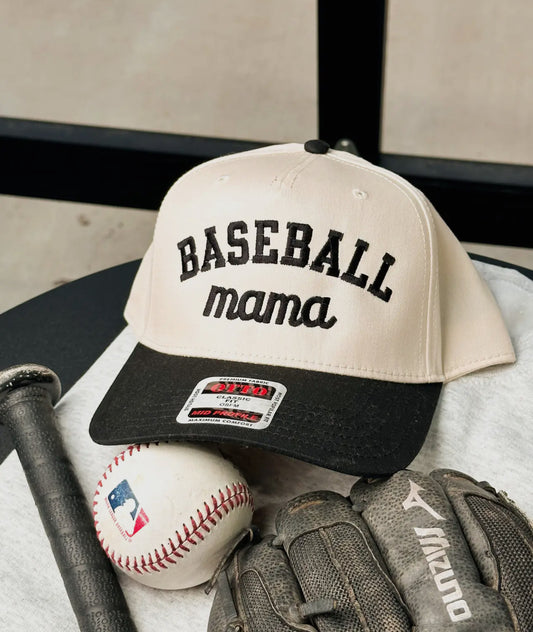 Baseball Mama Embroidered Hat