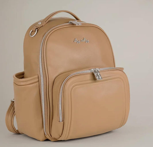 Itzy Ritzy Mini Backpack Bag - cafe