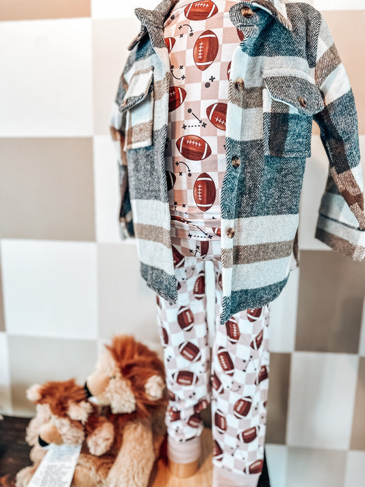 Play Call Football Bamboo Pajamas