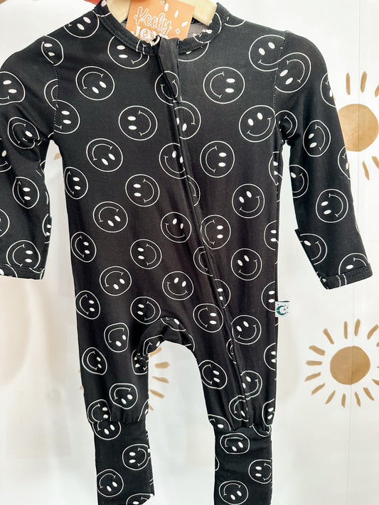 Bedtime Smilies Bamboo Zippy Sleeper