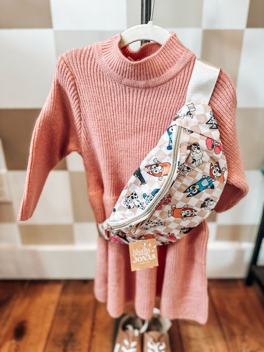 Mila Mock Neck Sweater Dress