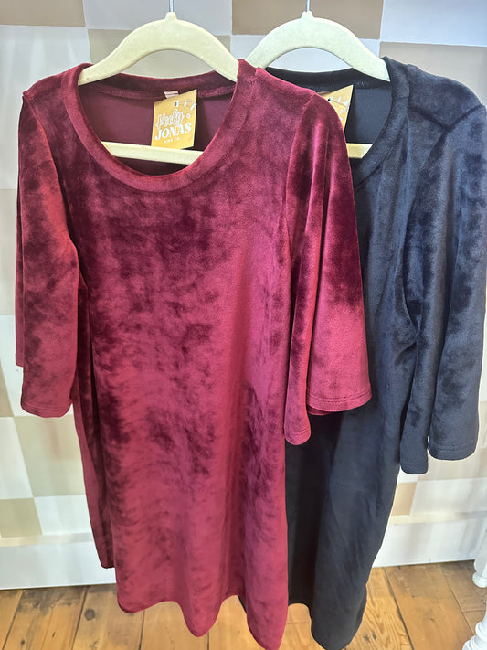 Holiday Velvet Party Dress