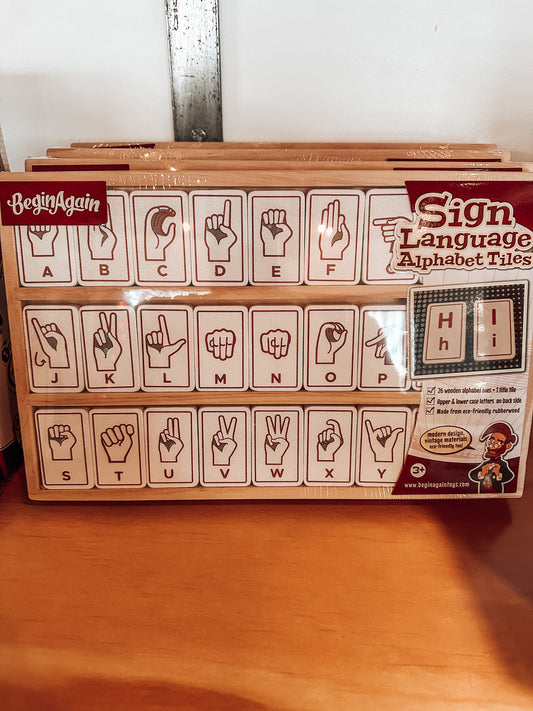 Sign Language Tiles