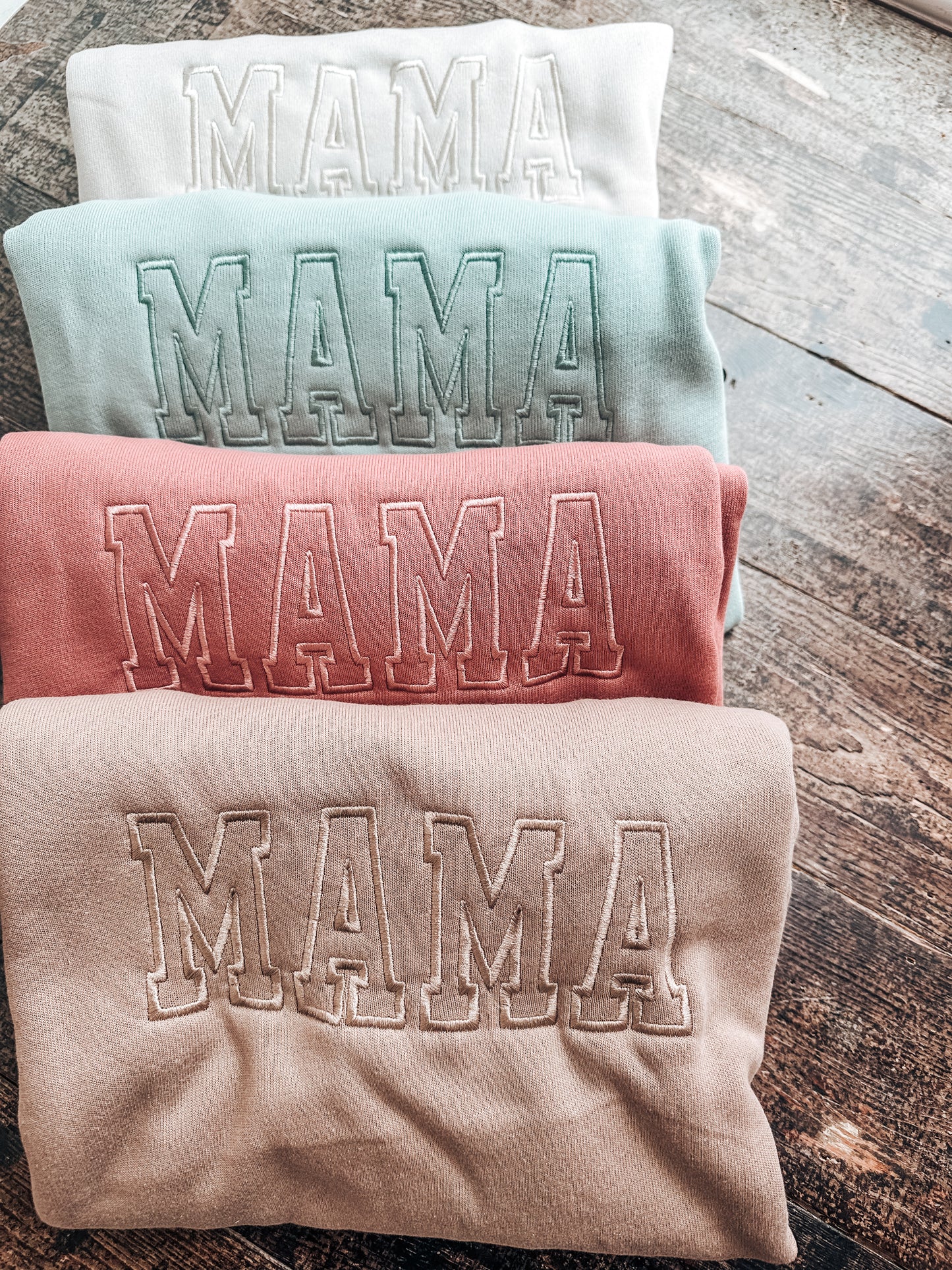MAMA Embroidered Crew