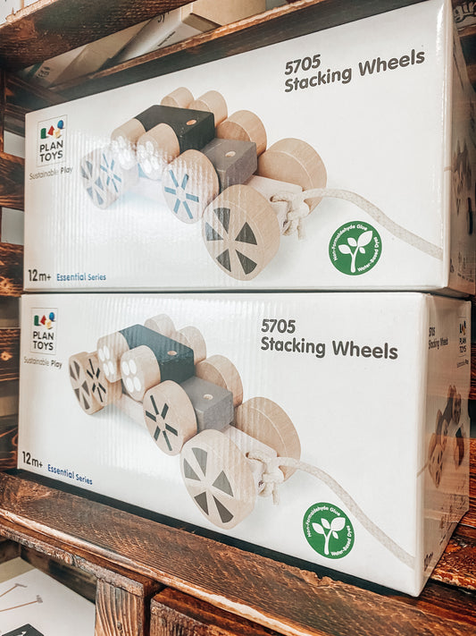 Plan Toys Stacking Wheels